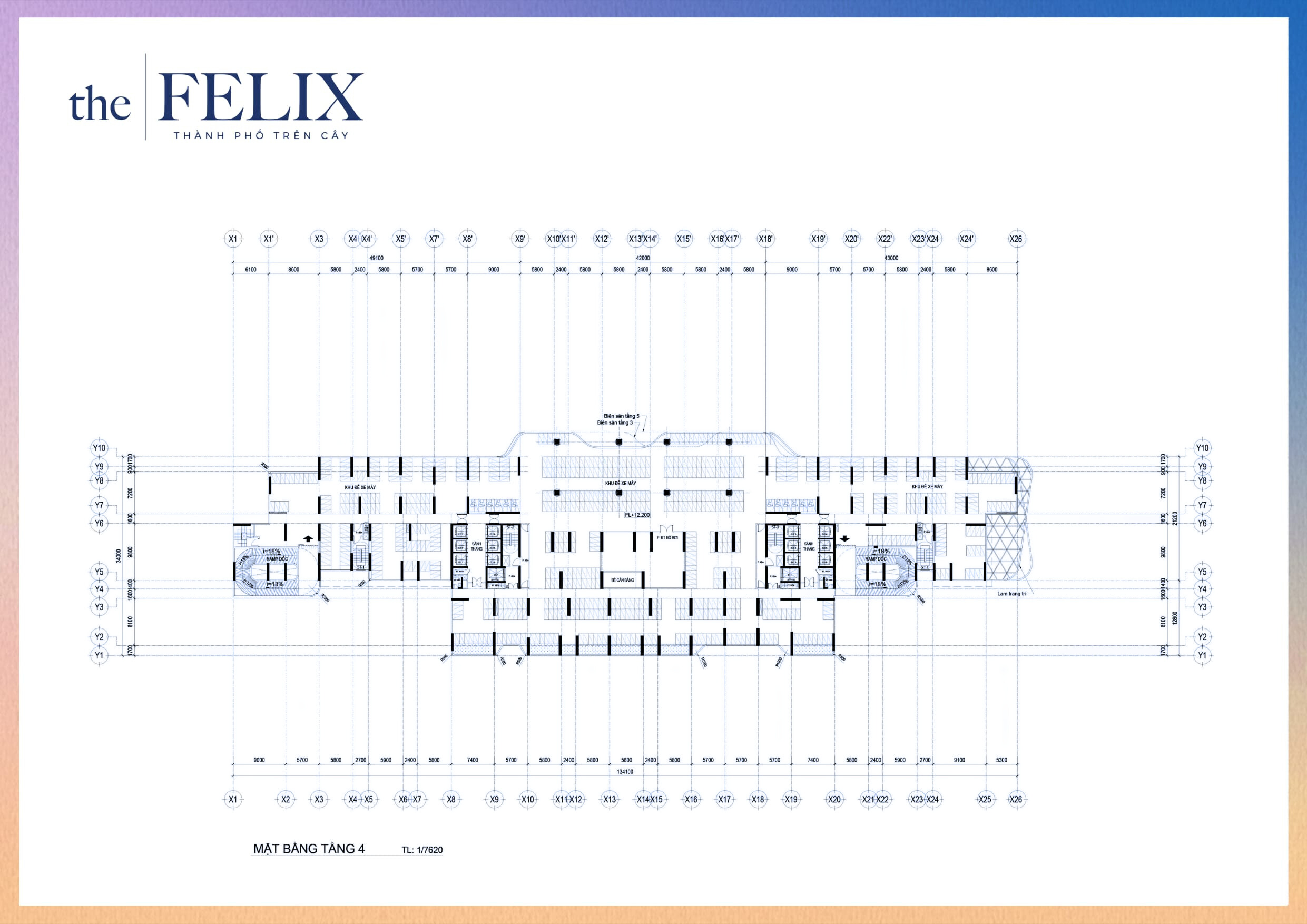 Mặt Bằng The Felix Tầng 4